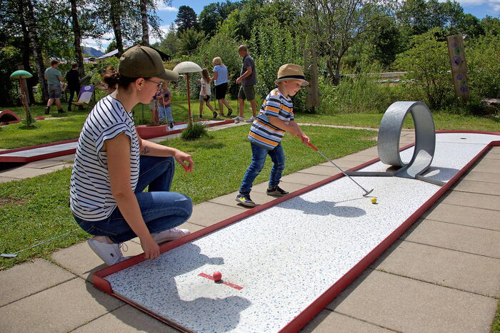 Minigolf in Nesselwang