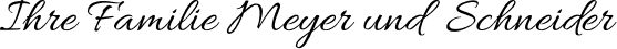 Familie Meyer und Schneider